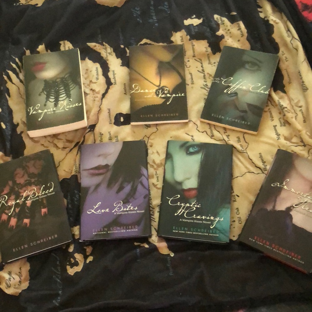 Vampire Kisses Series by Ellen Schreiber